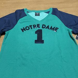 Notre Dame Long Sleeve Shirt - Size Medium NWT